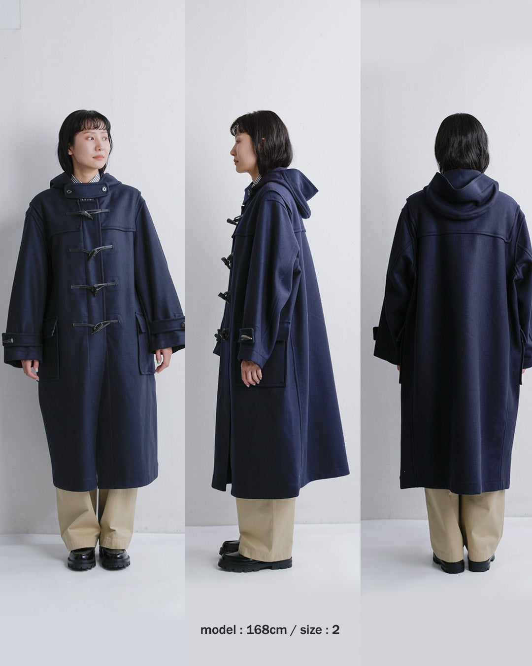 新品】 ENGINEEREDGARMENTS リバーシブルコート ネイビーXS 新品