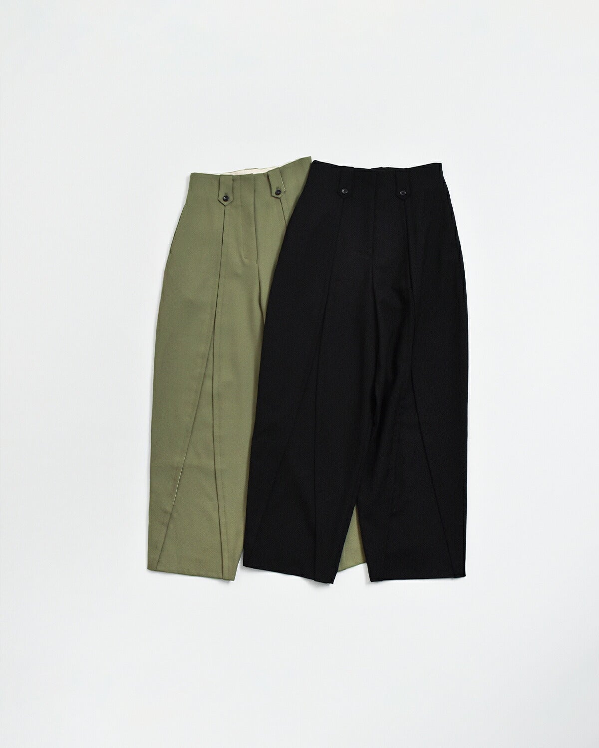 support surface サポートサーフェス ウール レイヤード スリット