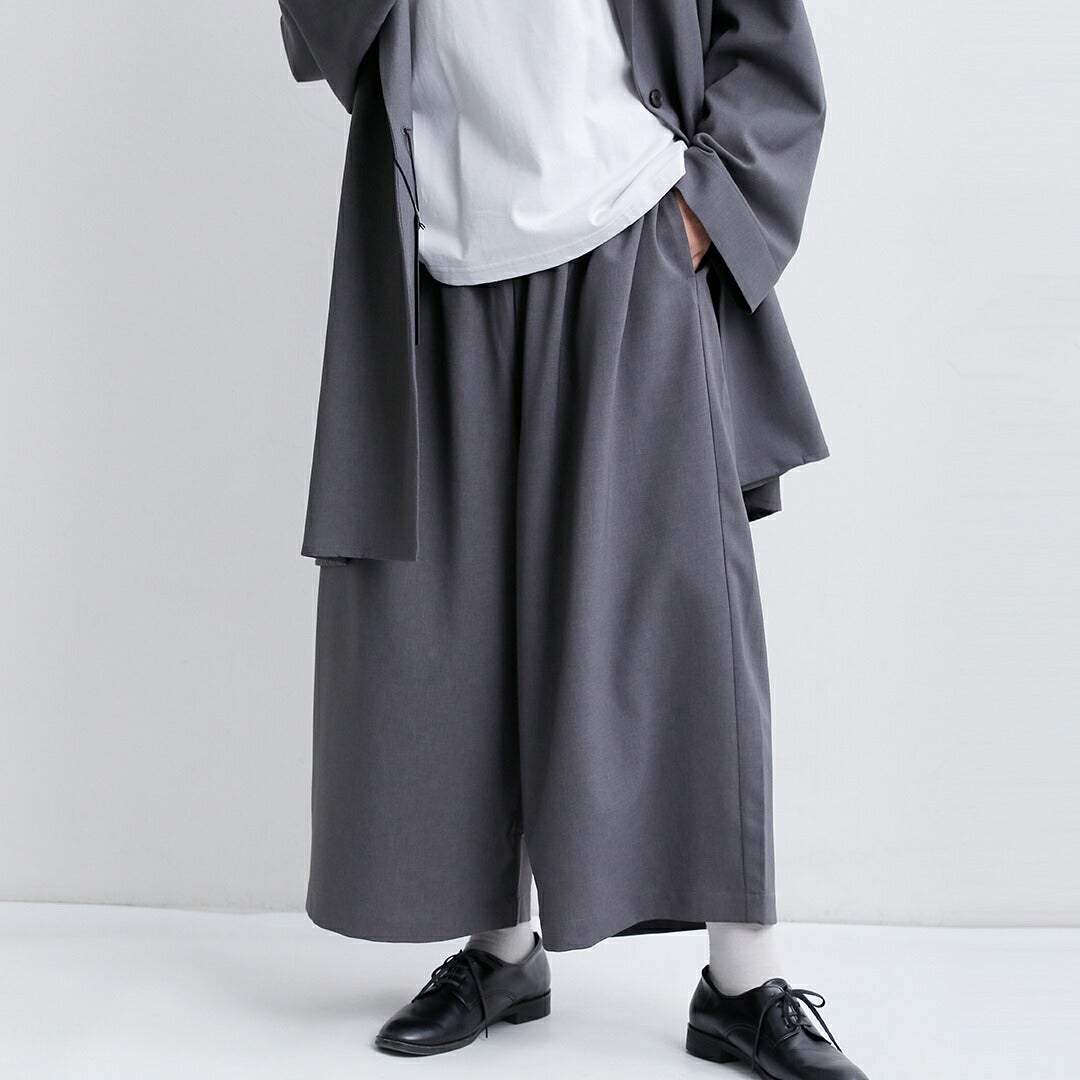 mizuiro ind ミズイロインド ワイド ハーフパンツ 3-260094 レディース