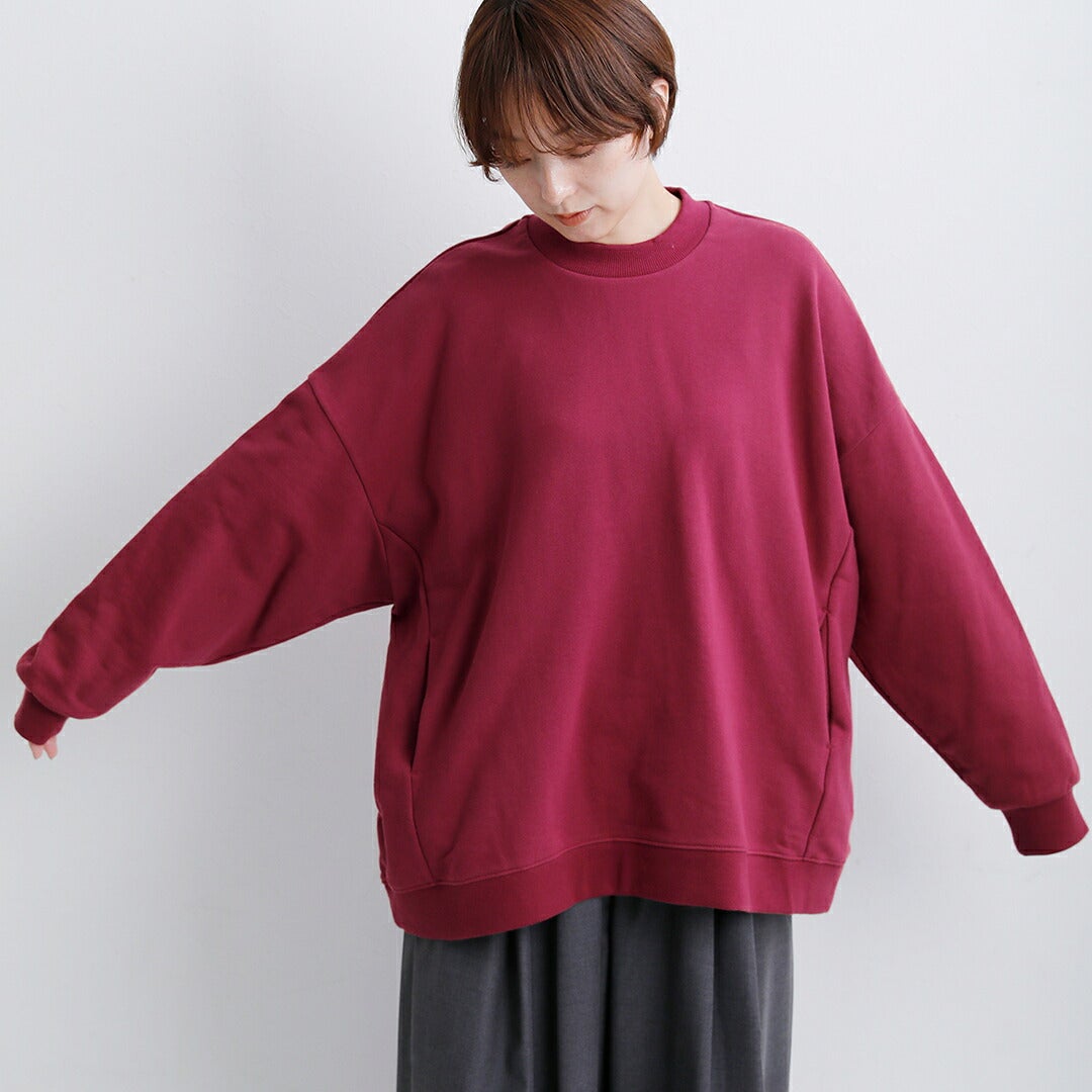 Dulcamara ドゥルカマラ コットン ワイドスウェット トレーナー d226