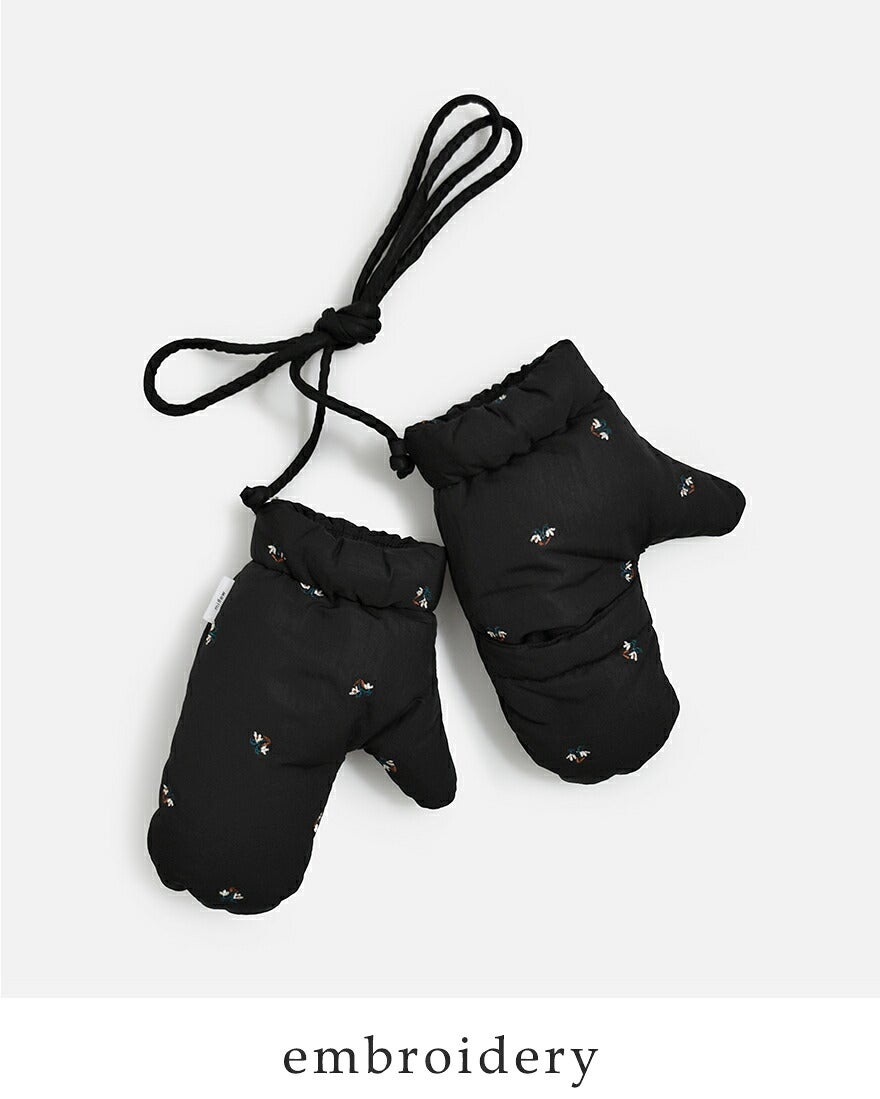 土日限定値下げ☆新品未使用Supreme Pertex ブラック ダウンミトン☆ miffew ミフュー ダウン ミトン DOWN MITTENS few26wac5355 レディース