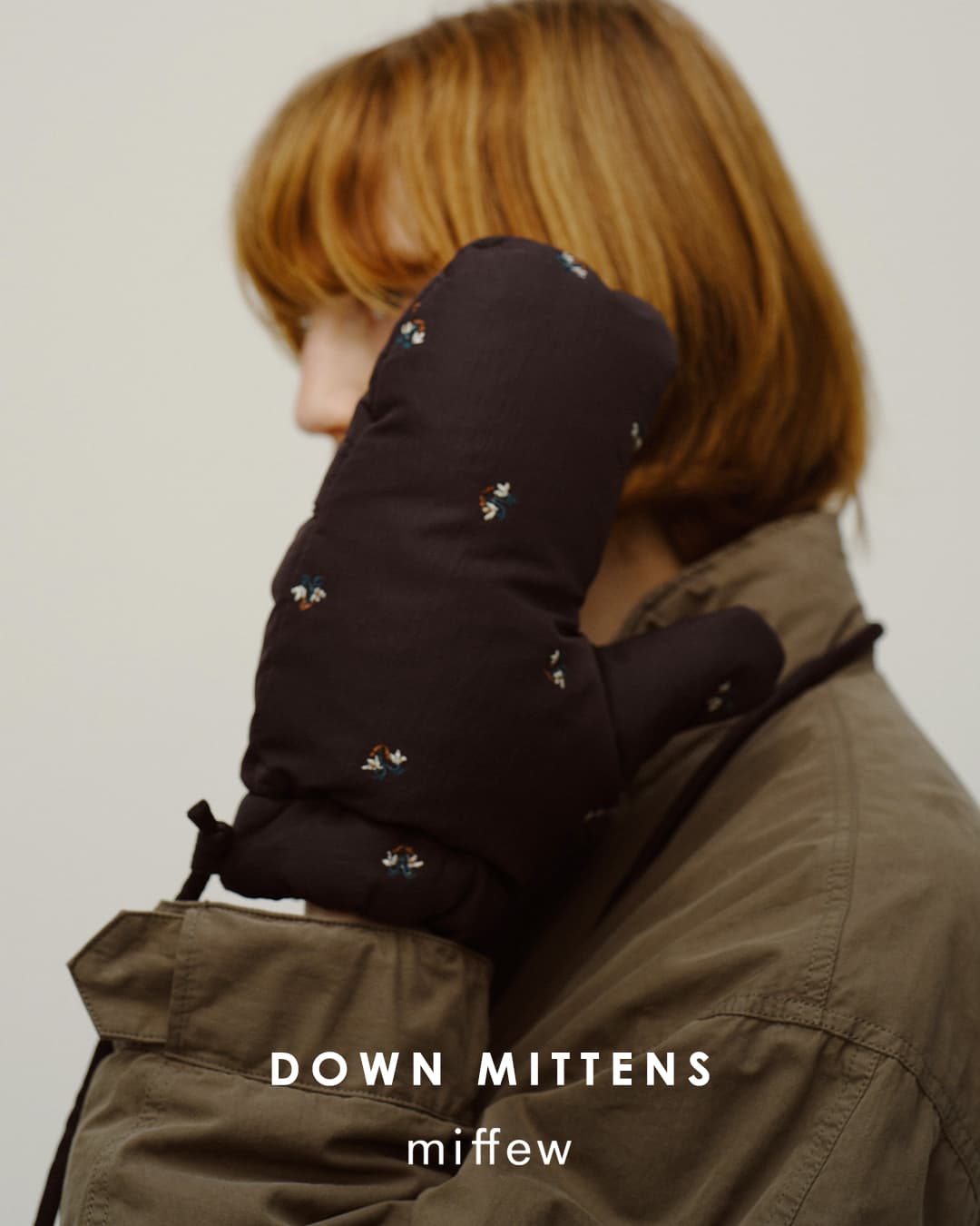 miffew ミフュー ダウン ミトン DOWN MITTENS few26wac5355 レディース