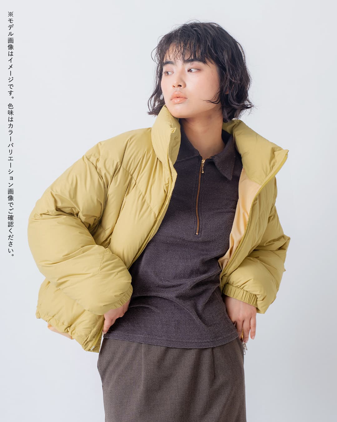 miffew ミフュー キルティング ダウン ジャケット QUILTING DOWN