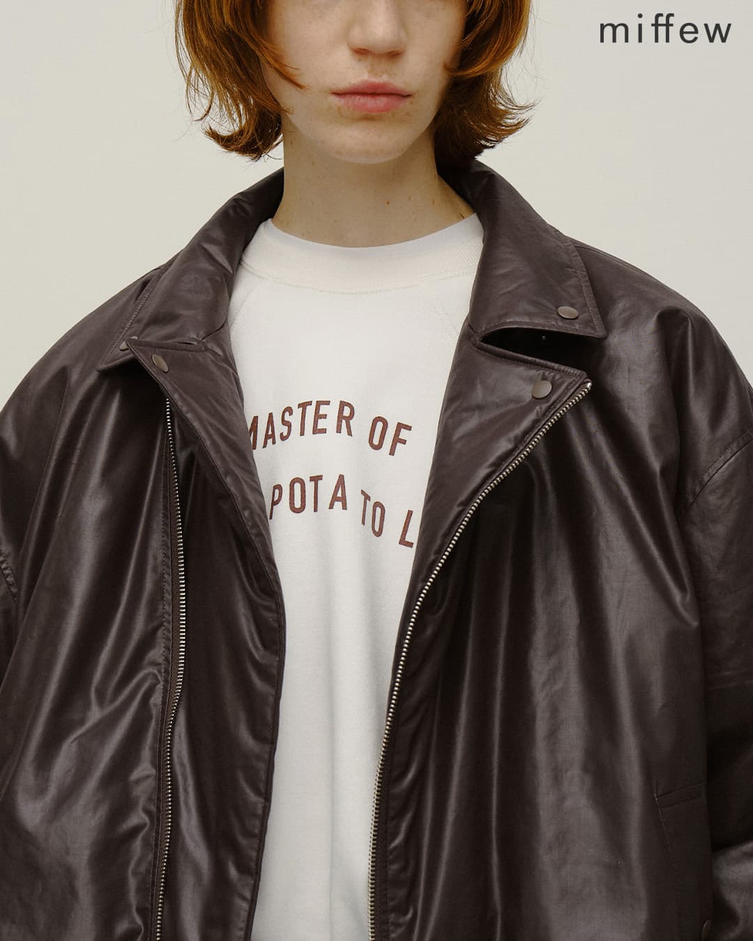 miffew ミフュー ライダース ダウン ジャケット RIDERS DOWN JACKET