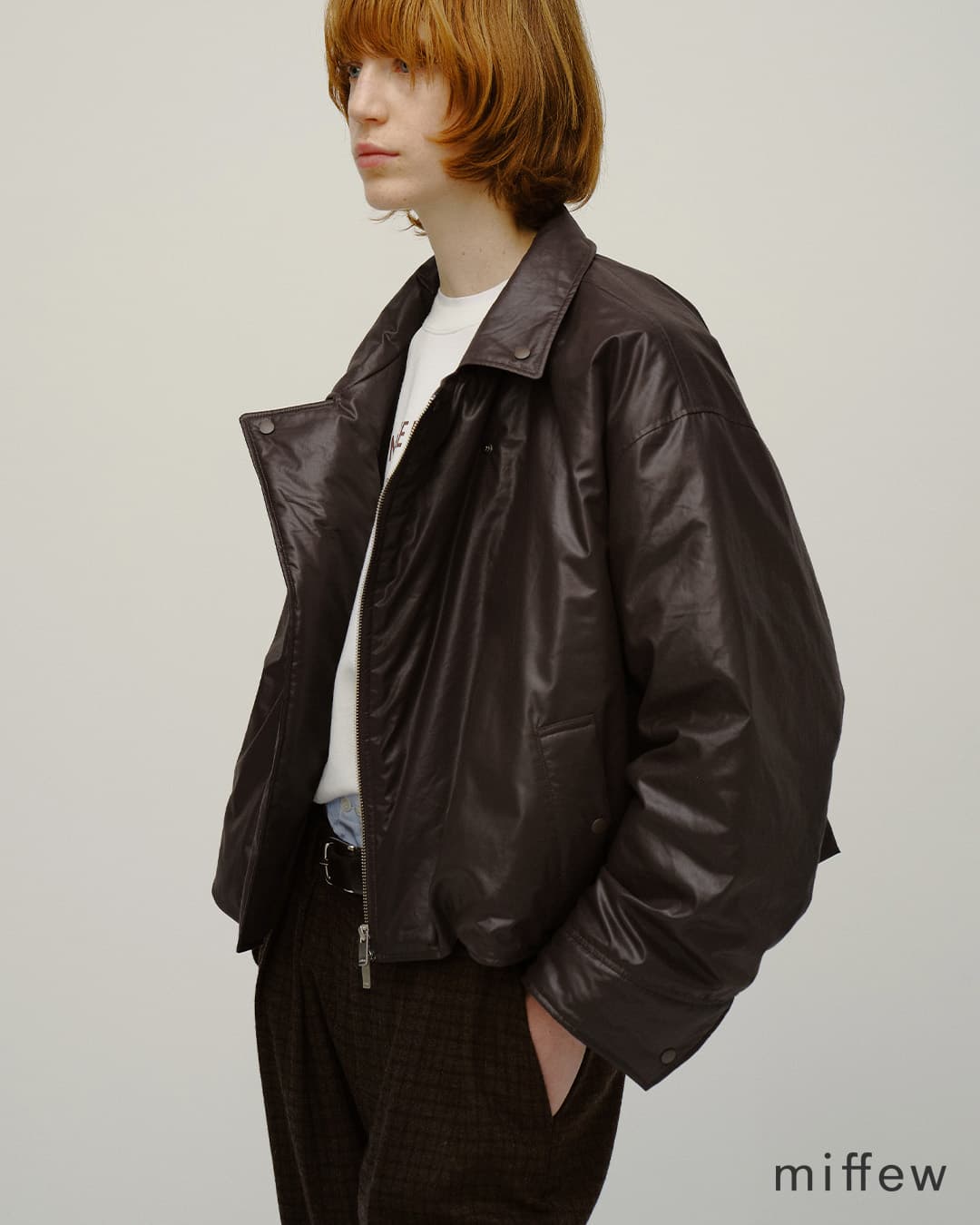 miffew ミフュー ライダース ダウン ジャケット RIDERS DOWN JACKET