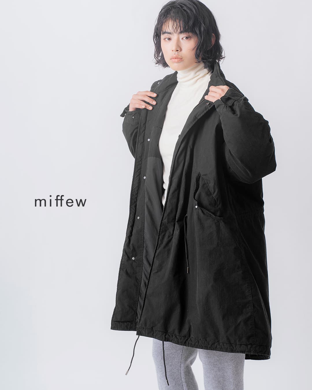miffew ミフュー フィールド ダウン コート FIELD DOWN COAT