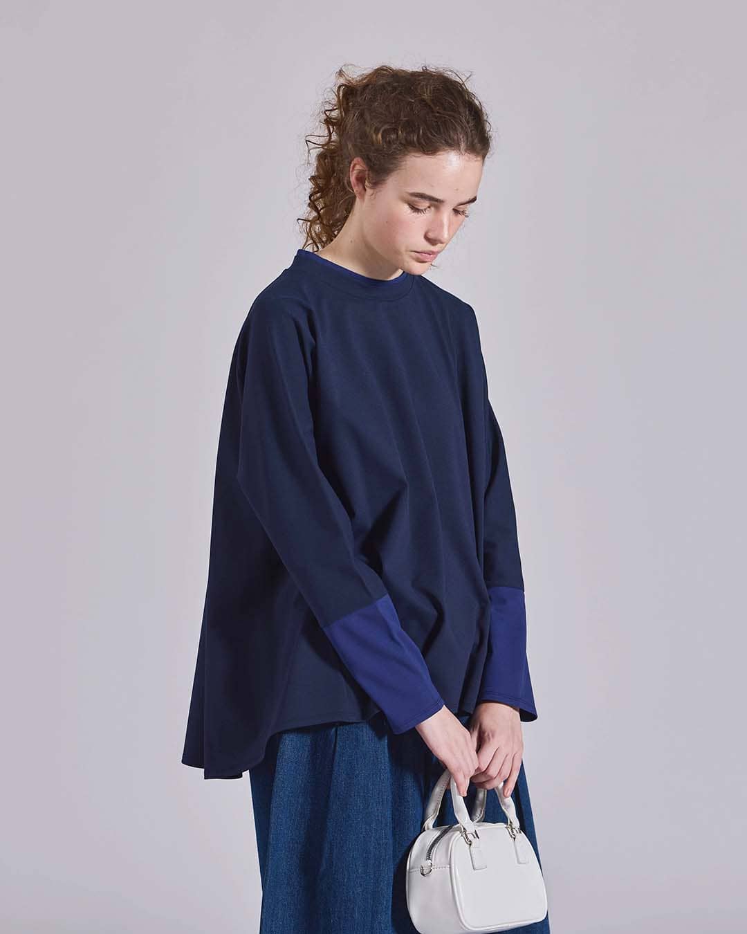 クーポン対象】KELEN ケレン バックフレア ポンチ 長袖 カットソー