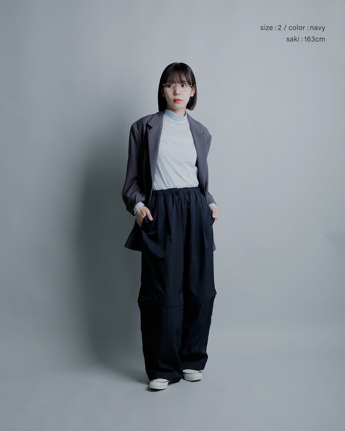 PHEENY フィーニー ナイロン ヴァゼロ コンバーチブル ワイドパンツ