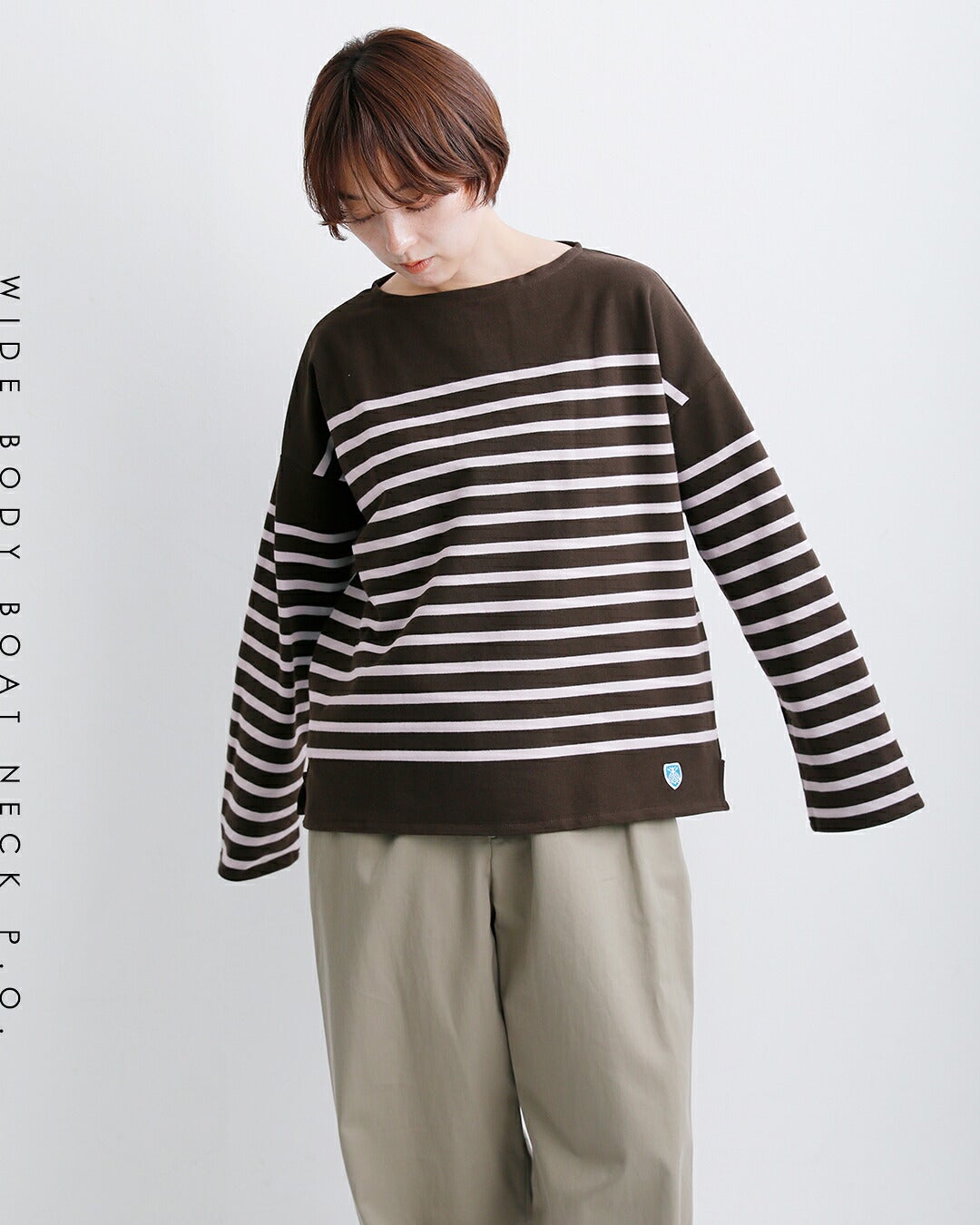 ORCIVAL オーチバル オーシバル ラッセル ワイドシルエット ボート