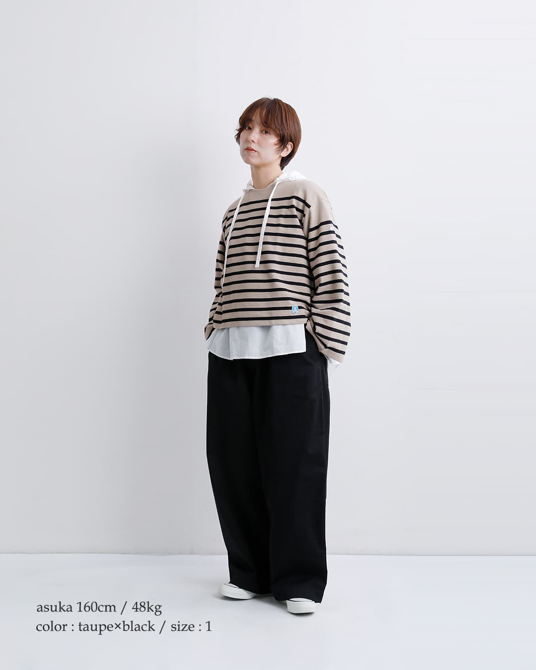 ORCIVAL オーチバル オーシバル ラッセル パネルボーダー ワイド 長袖