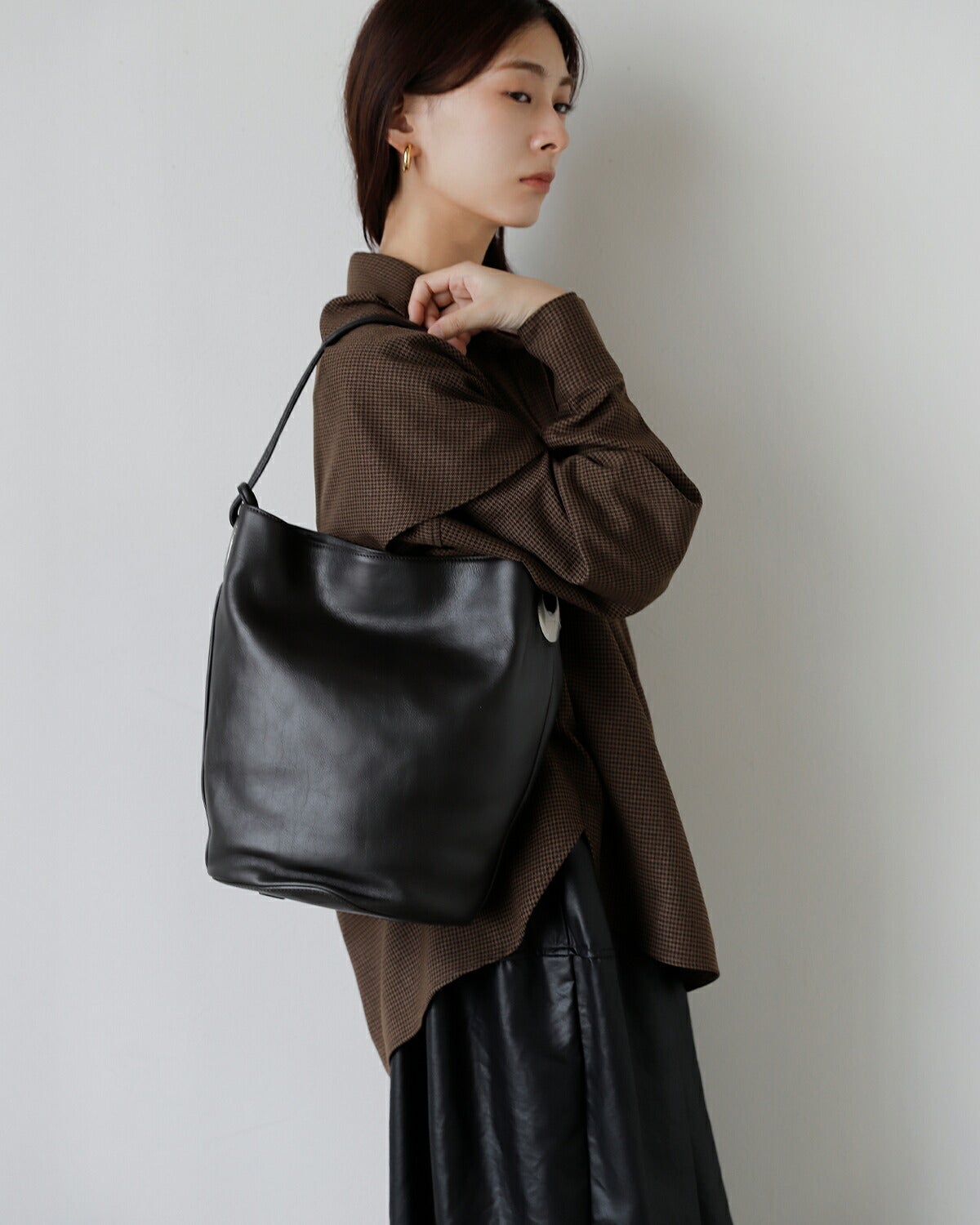 Paka13 】MCM ウール バケットバッグ Paka13 様専用】MCM ウール