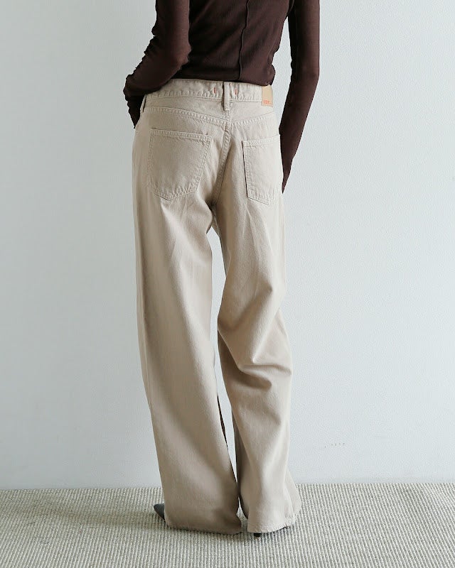 Needby heritage ニードバイヘリテージ コットン ストレート パンツ
