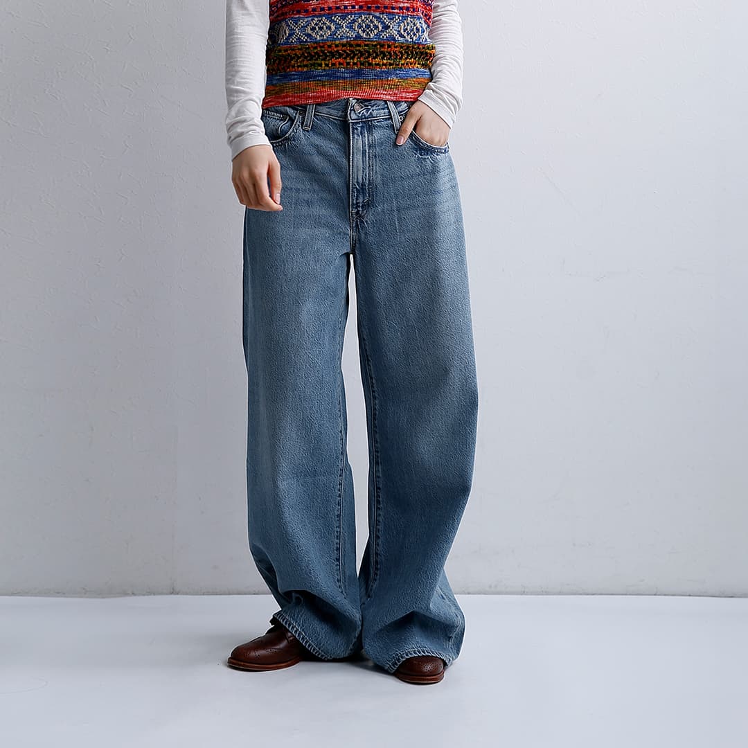 Levi's リーバイス デニム ワイドパンツ CINCH WIDE LEG 0073b