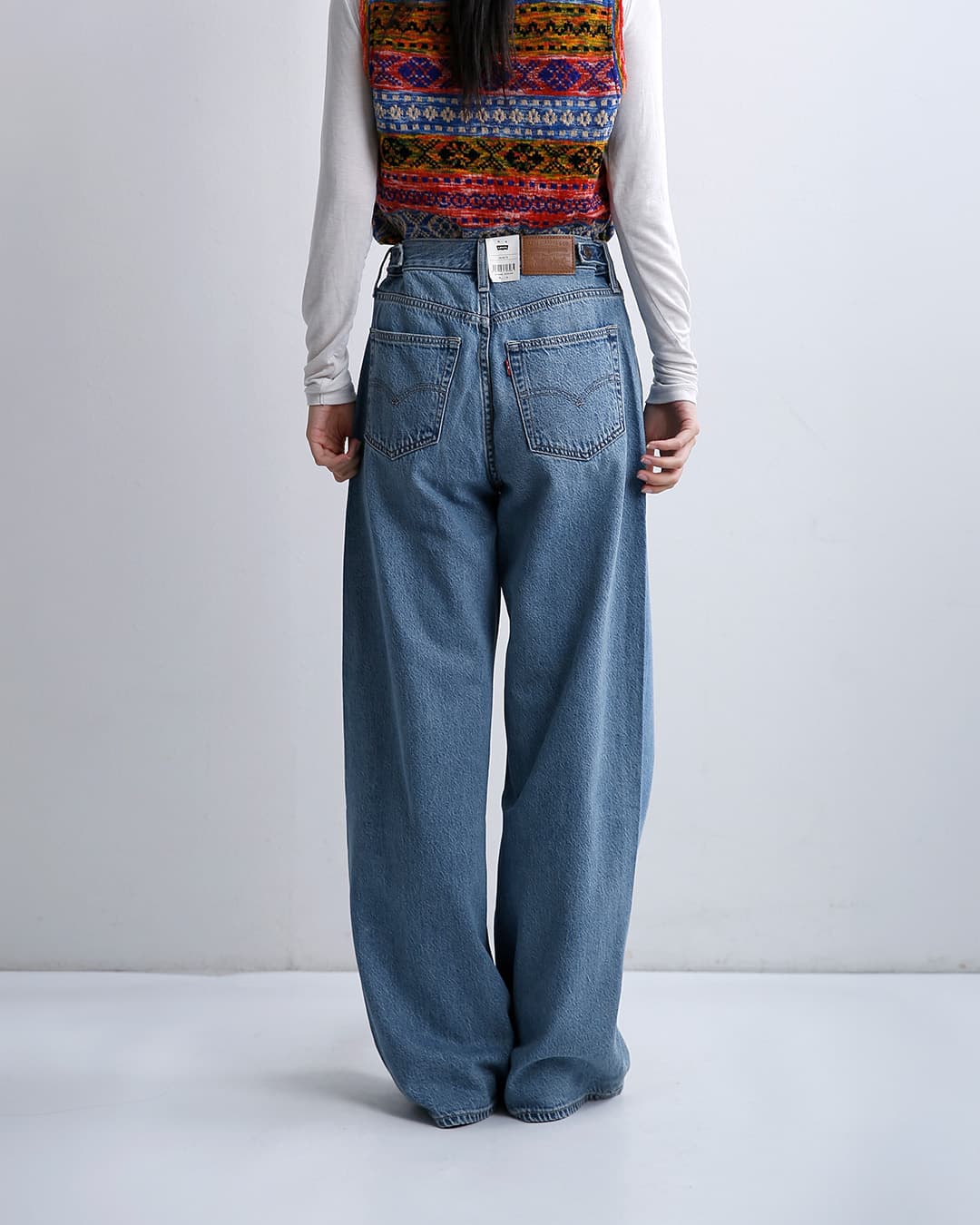Levi's リーバイス デニム ワイドパンツ CINCH WIDE LEG 0073b
