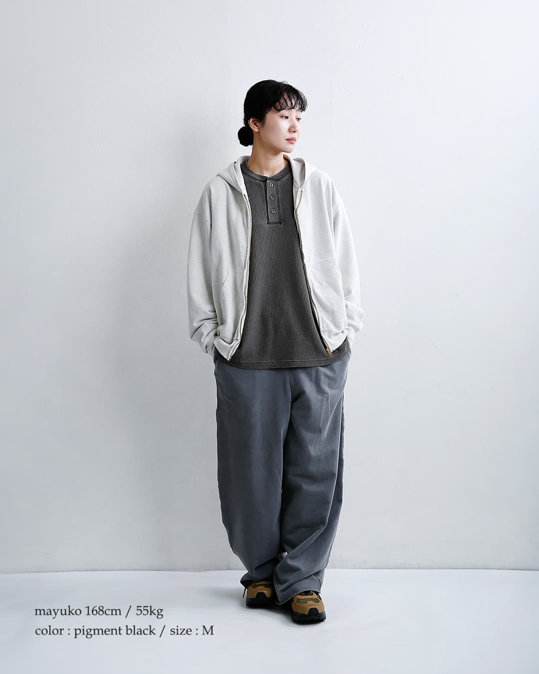 SEABEES シービーズ ワッフル ヘンリーネック 長袖 Tシャツ 2623-sb12