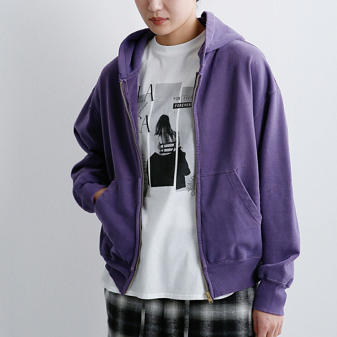 REMI RELIEF レミレリーフ SP加工 裏毛 ジップパーカー New Fit