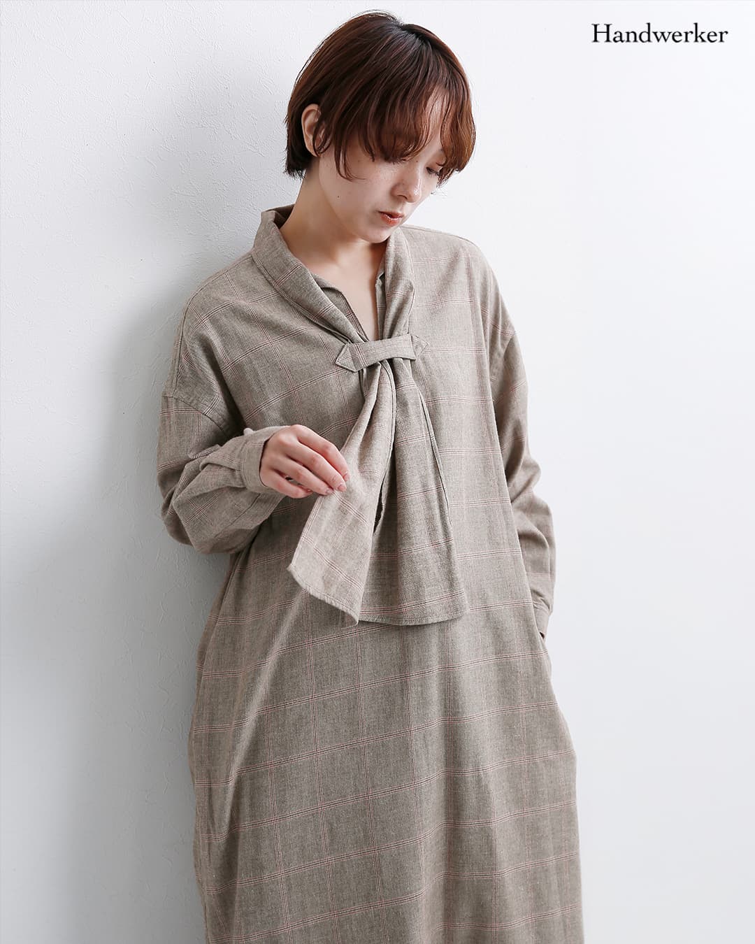 Handwerker ハンドベーカー HW コットン ワンピース 262305-06