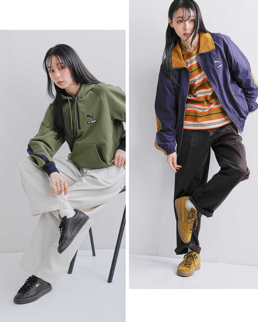 Scye サイ ×PUMA プーマ スエード / レザー スニーカー 408188-9 ユニ