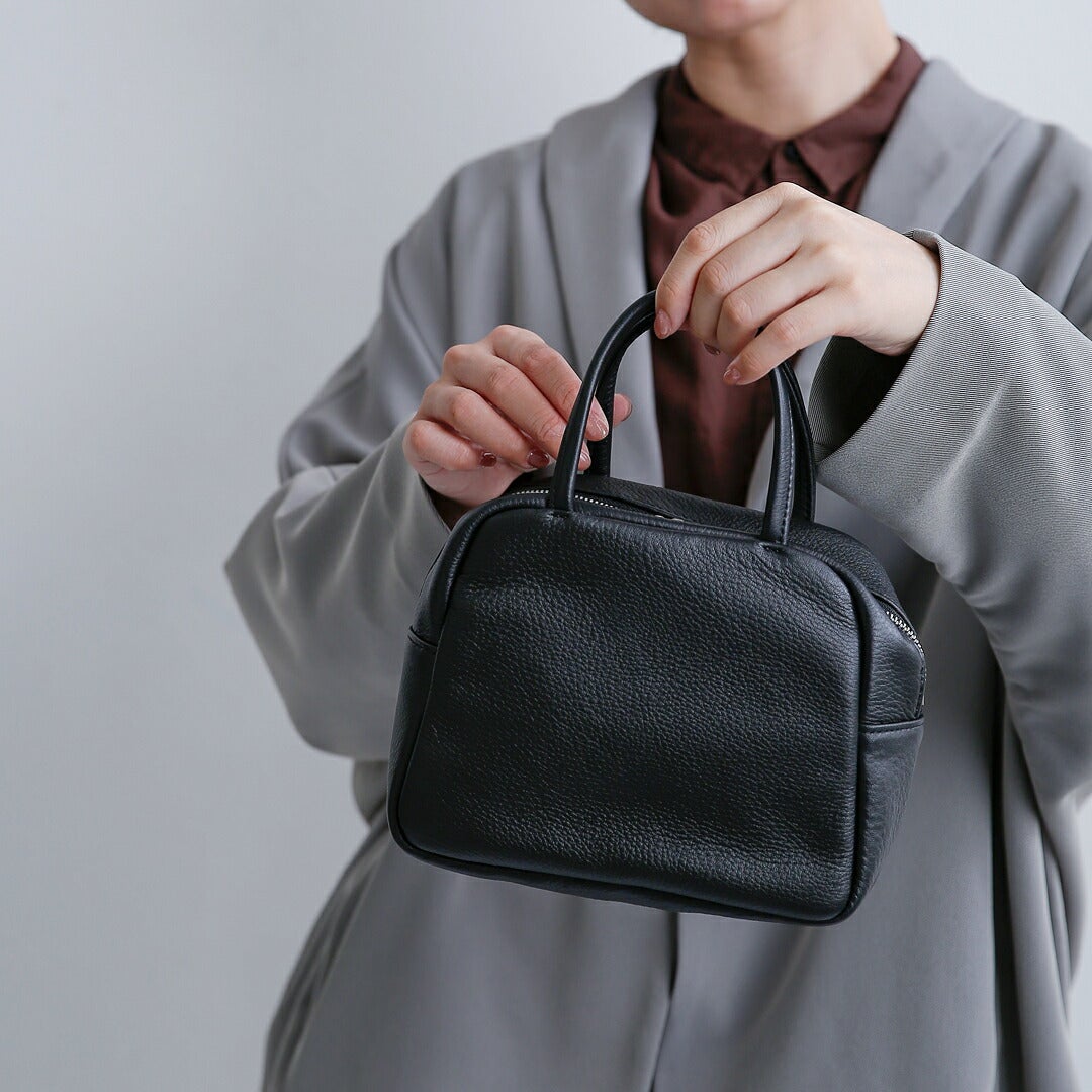 PEACEMINUSONE PMO RING #2 M Mサイズ 巾着付き mormyrus モルミルス レザー スクエア ハンドバッグ m-179 レディース