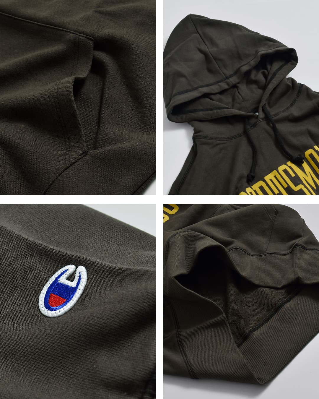 Champion チャンピオン ガーメントウォッシュ プリント スウェット