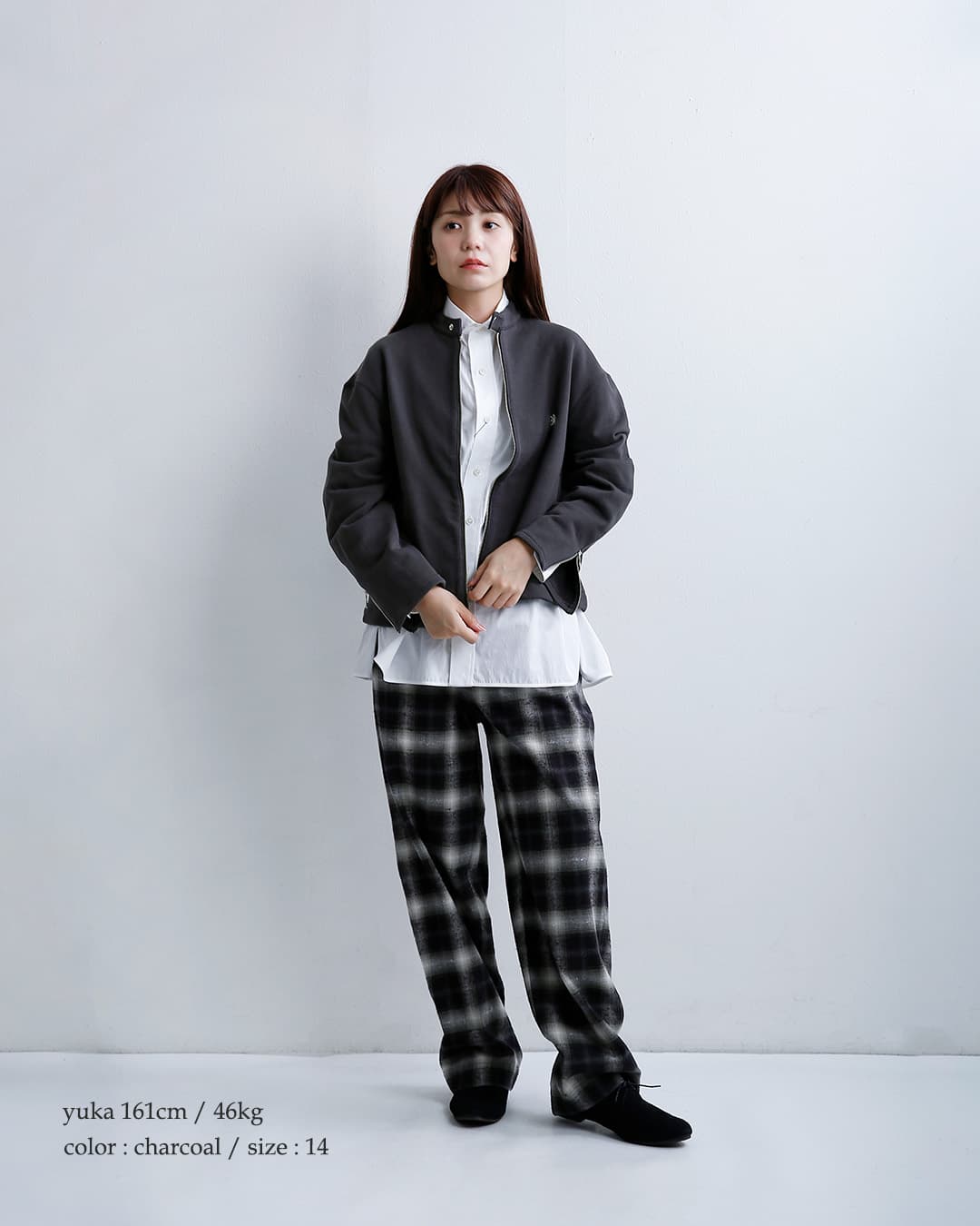 Gymphlex ジムフレックス ヘビー裏毛 シングルライダース ジャケット