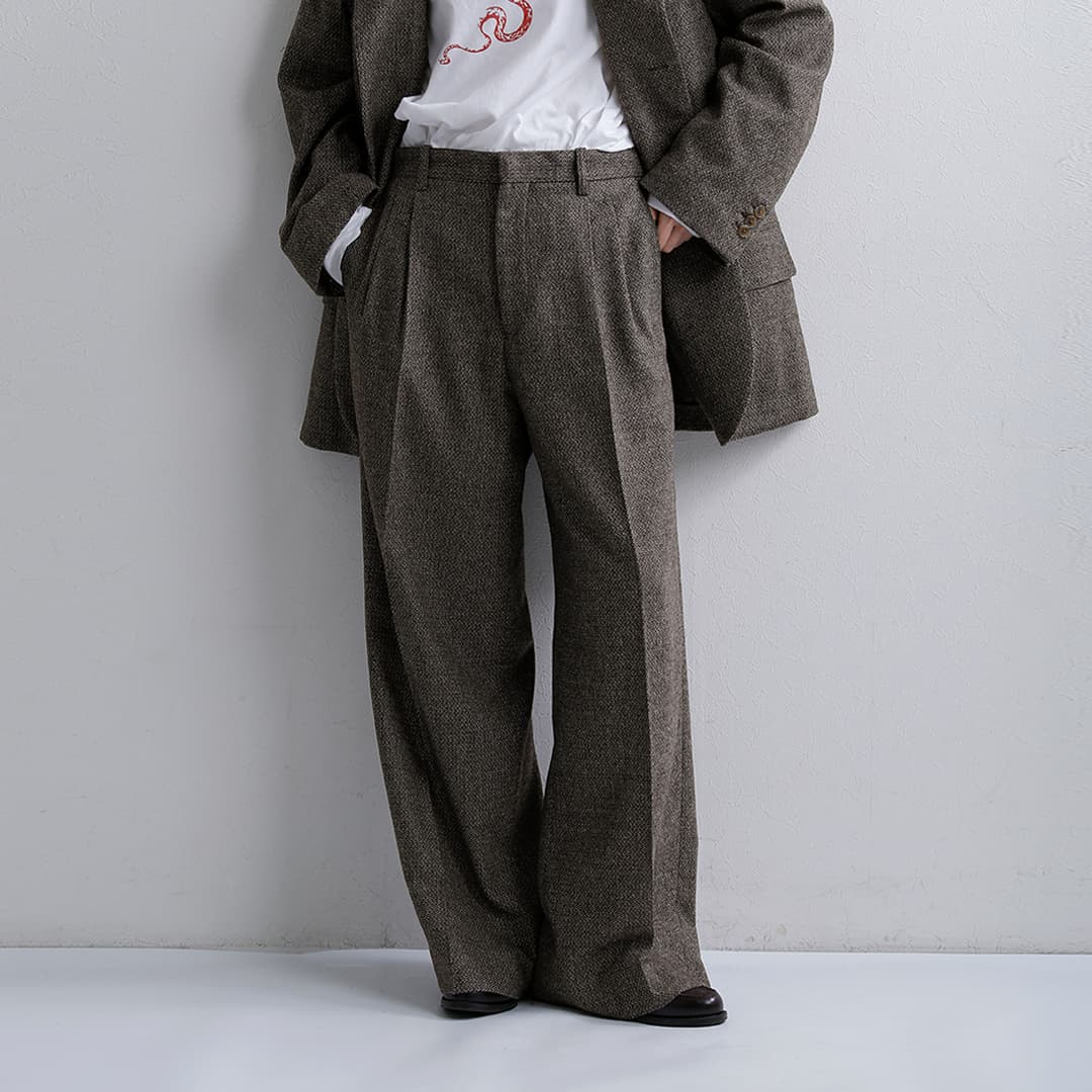 クーポン対象】COUTURE D'ADAM クチュールドアダム イタリアンツイード