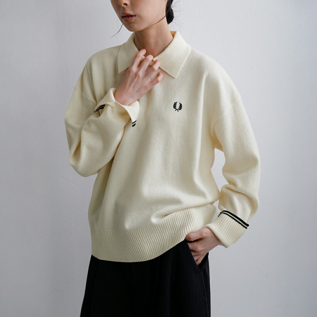クーポン対象】FRED PERRY フレッド ペリー ウール スプリットカフ