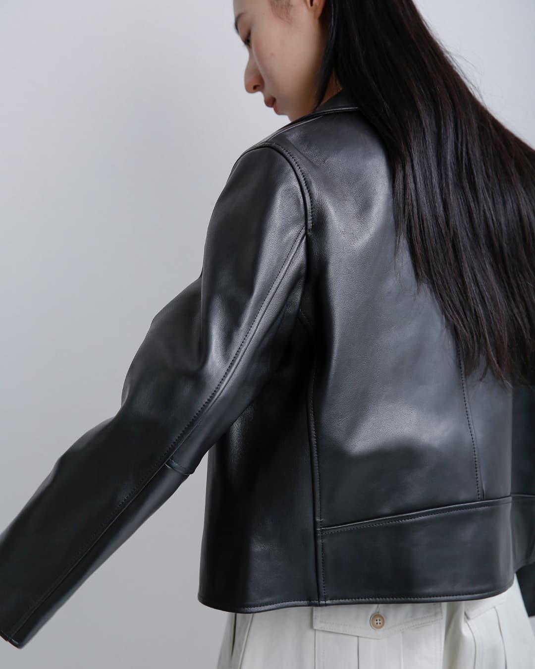 クーポン対象】TICCA ティッカ ラムレザー ノーライダース ジャケット