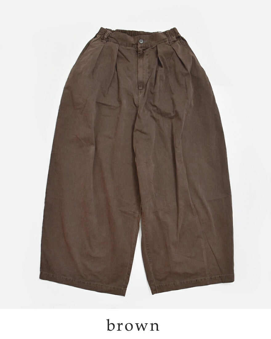 新品　ゴルフィッカーズ ストレッチ・チノショーツ ブラウン　Lサイズ CLOTH ACROSS クロスアクロス コットン ビッグ チノパンツ BIG CHINO