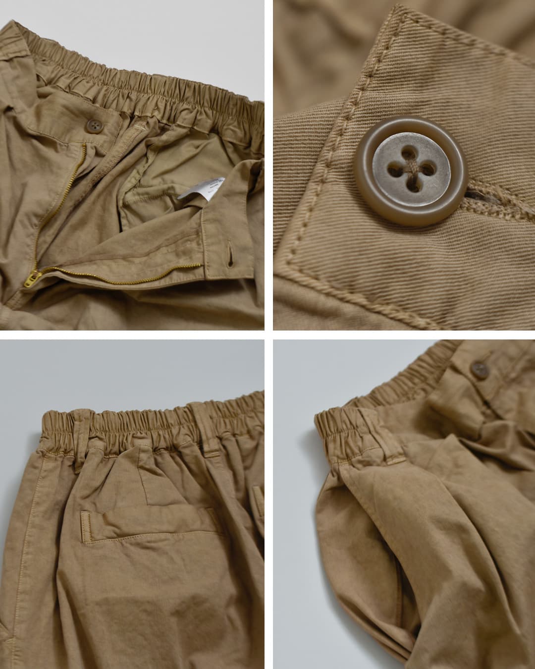 CLOTH ACROSS クロスアクロス コットン ビッグ チノパンツ BIG CHINO