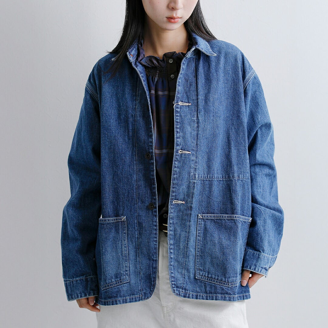 chimala チマラ 11oz セルビッチ デニム チョアジャケット cs42-jt11a