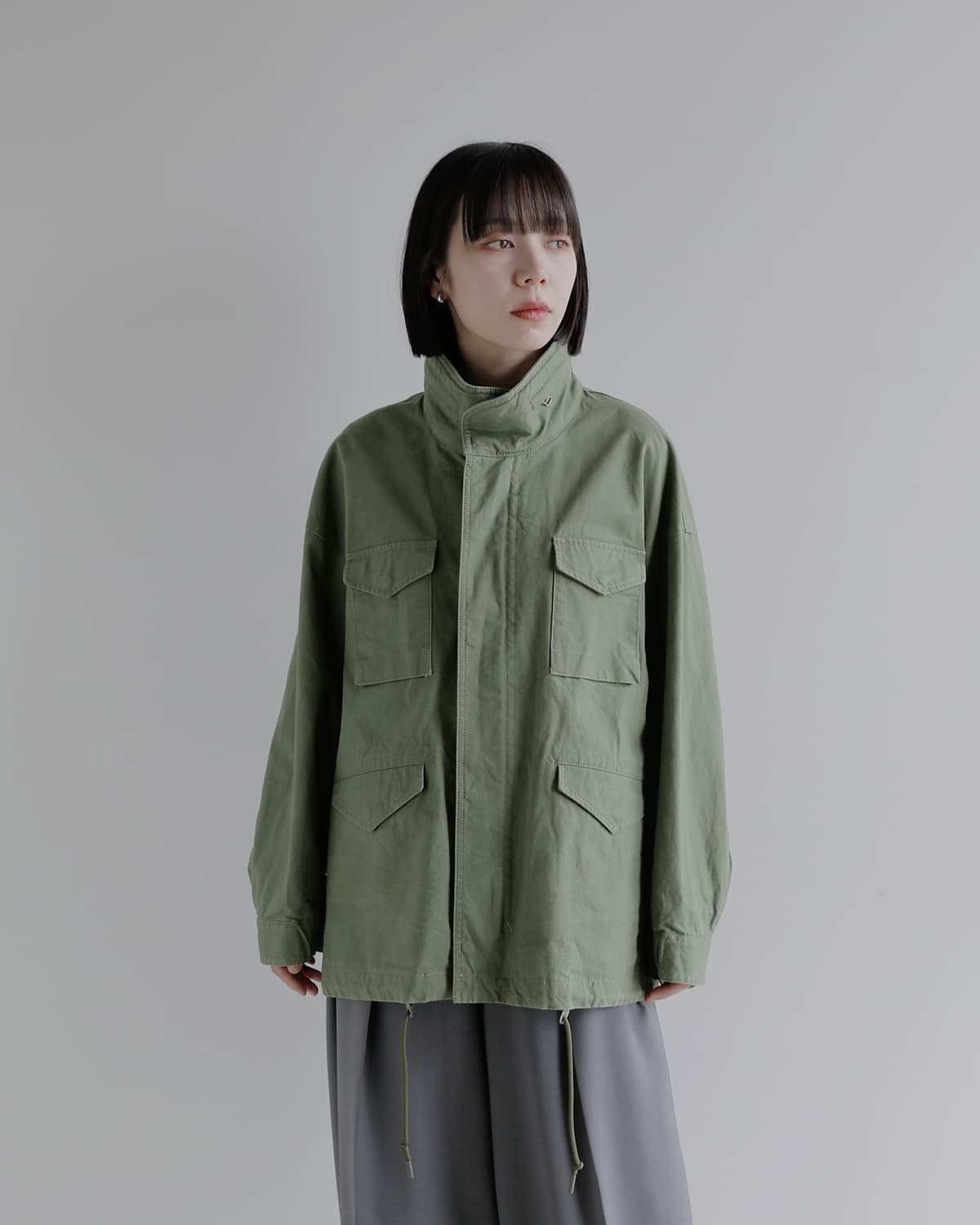 upper hights アッパーハイツ コットン ミリタリー ブルゾン U-65N u