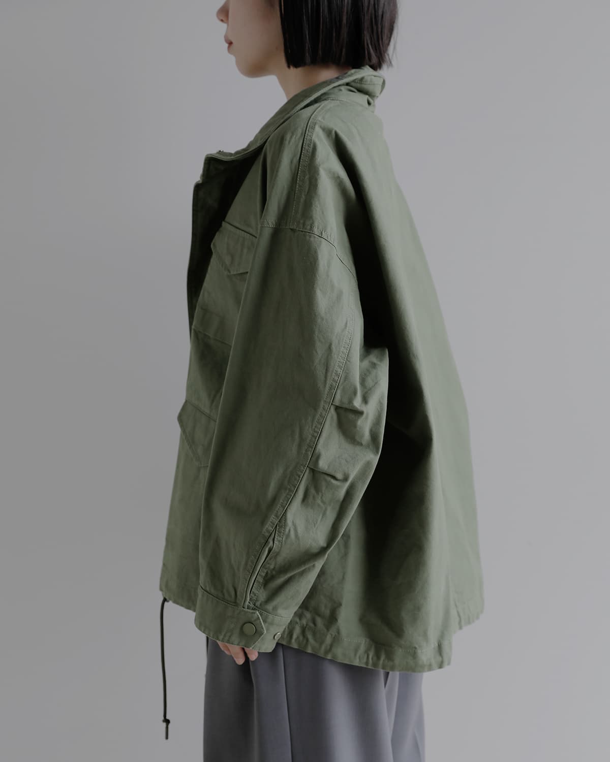 upper hights アッパーハイツ コットン ミリタリー ブルゾン U-65N u