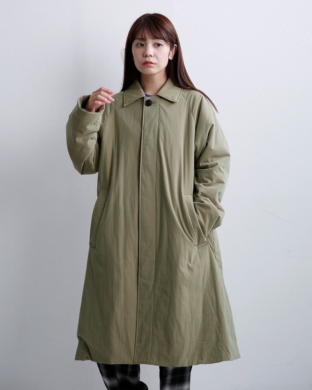 TICCA ティッカ パデッド ステンカラーコート tbfa-072 レディース