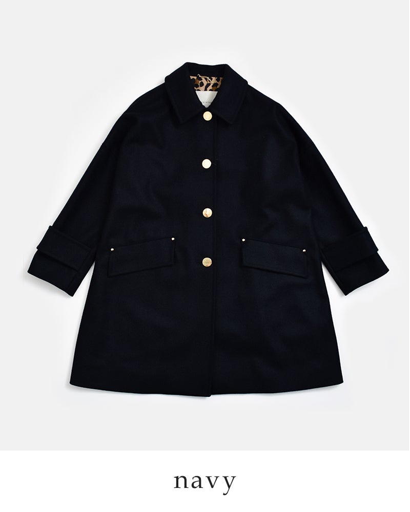 MACKINTOSH マッキントッシュ ハンビー ウールメルトン レオパード