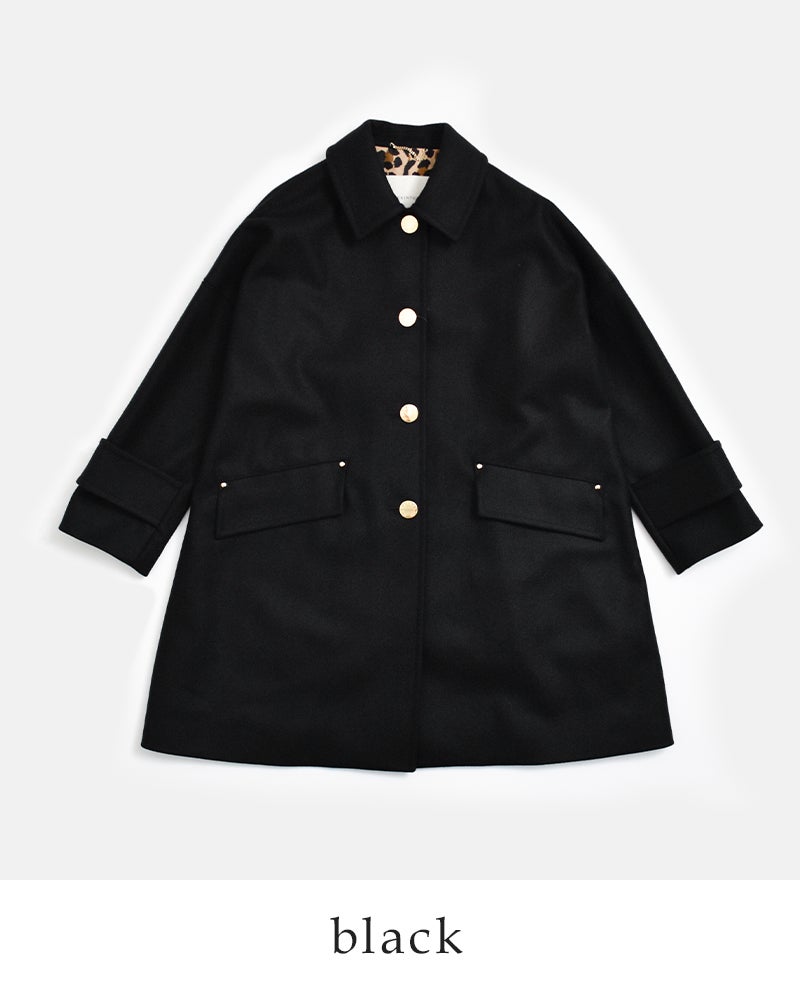 MACKINTOSH マッキントッシュ ハンビー ウールメルトン レオパード
