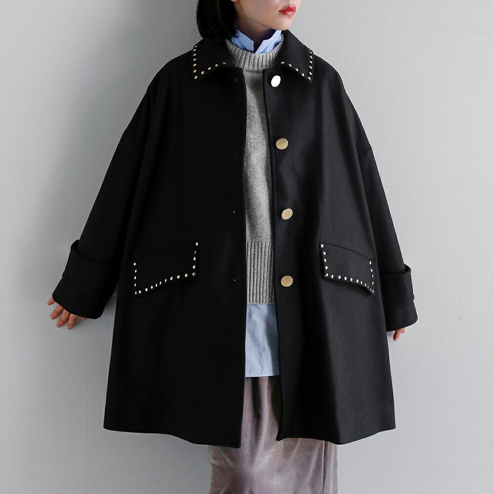 MACKINTOSH マッキントッシュ ハンビー ウールメルトン スタッズ