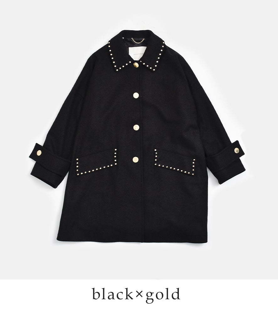 MACKINTOSH マッキントッシュ ハンビー ウールメルトン スタッズ