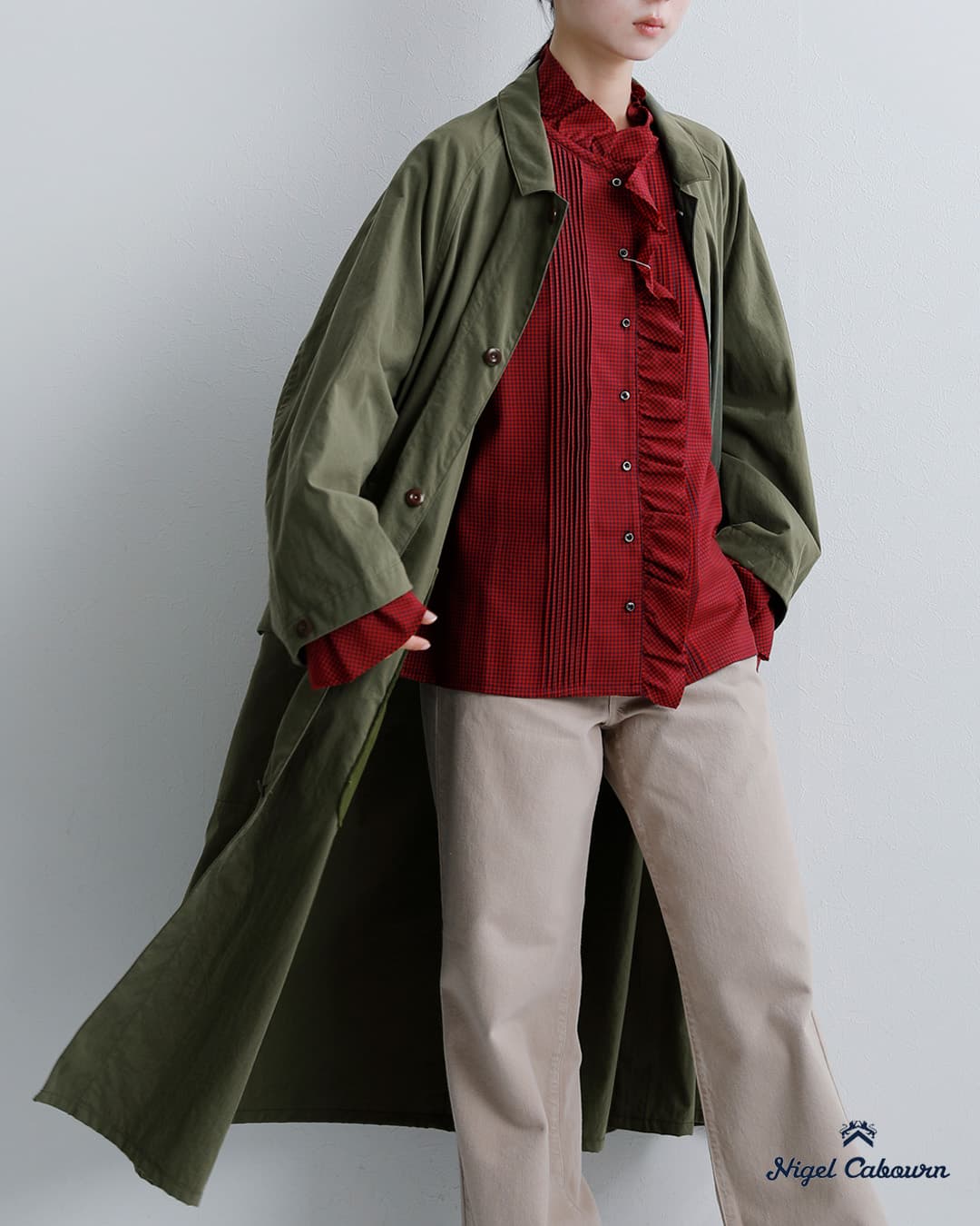Nigel Cabourn モッズコート m65ナイ ジェルケーボン NIGEL CABOURN ナイジェルケーボン ナイロン マウンテニアコート 8053