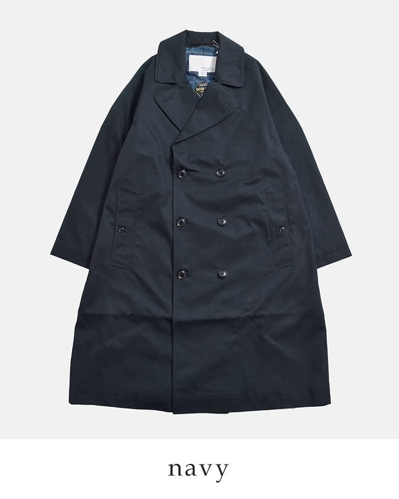 nanamica ナナミカ 2L コットン GORE-TEX ダブルブレステッドコート