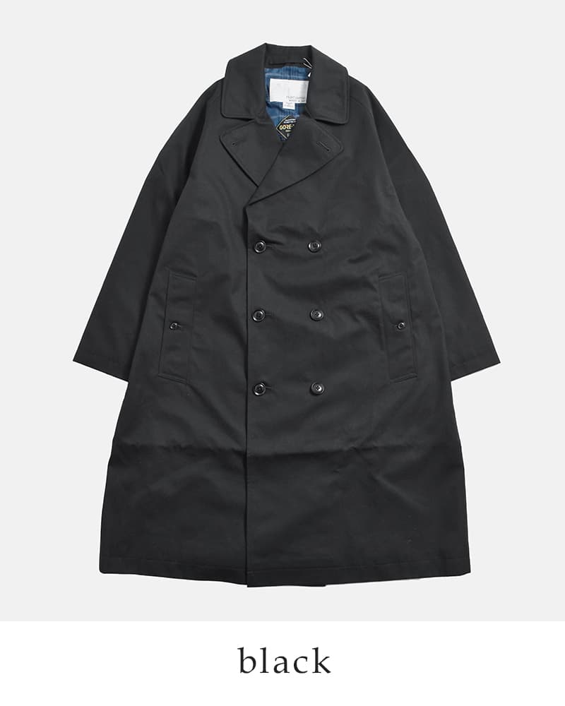 nanamica ナナミカ 2L コットン GORE-TEX ダブルブレステッドコート