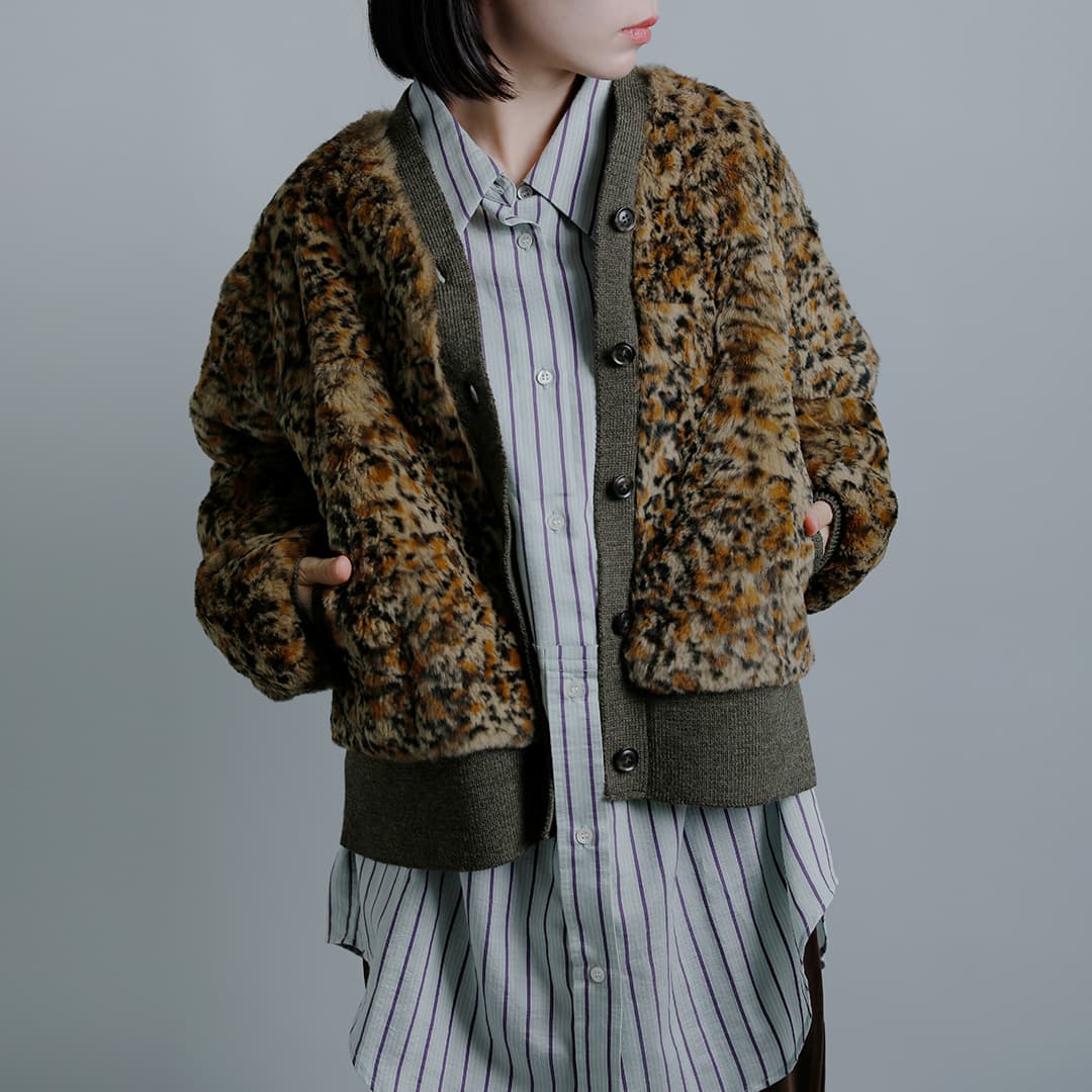 Needles ニードルス ラビットファー カーディガン Rabbit Fur Cardigan