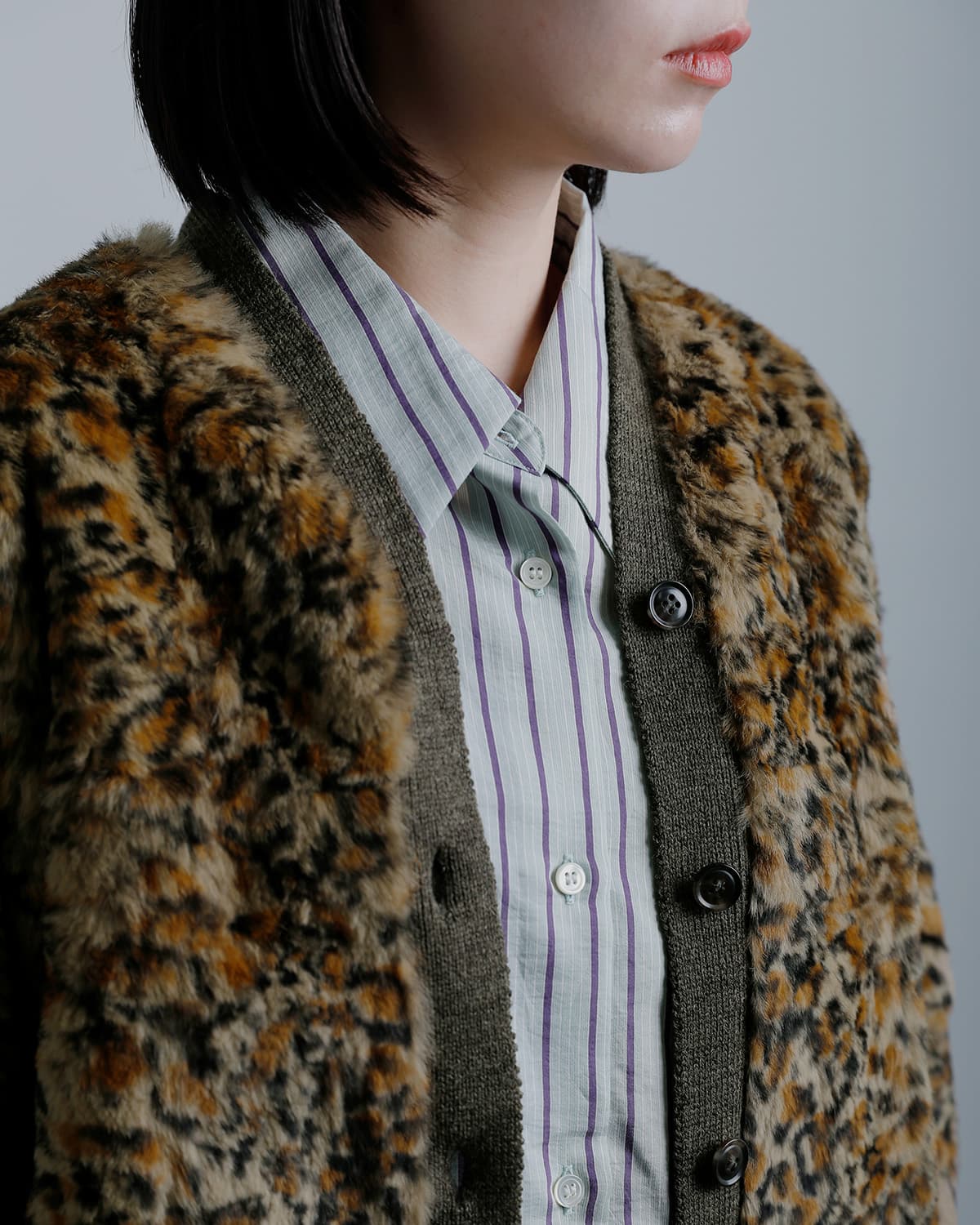 Needles ニードルス ラビットファー カーディガン Rabbit Fur Cardigan